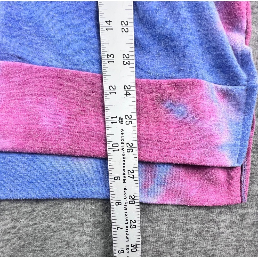 White Birch Tie Dye Hoodie Womens XL Pullover Pink Blue Soft Sweatshirt - Picture 2 of 6